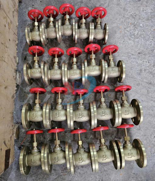 Van cầu đồng nối bích