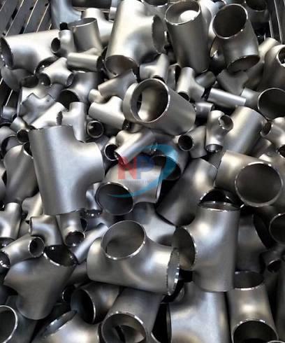 Tê giảm hàn inox SCH20