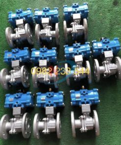 Van Bi Inox đầu Khí Nén Hisaka