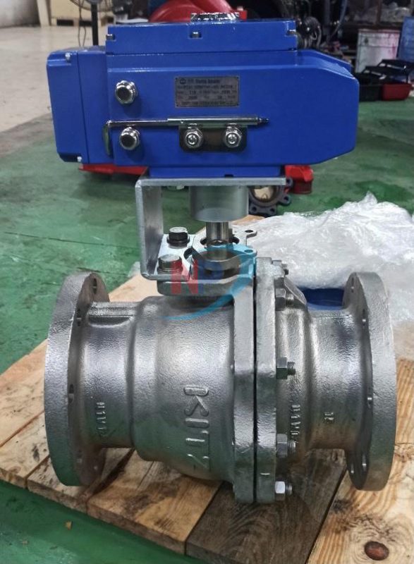 Van Bi Inox điền Khiển điện Kitz