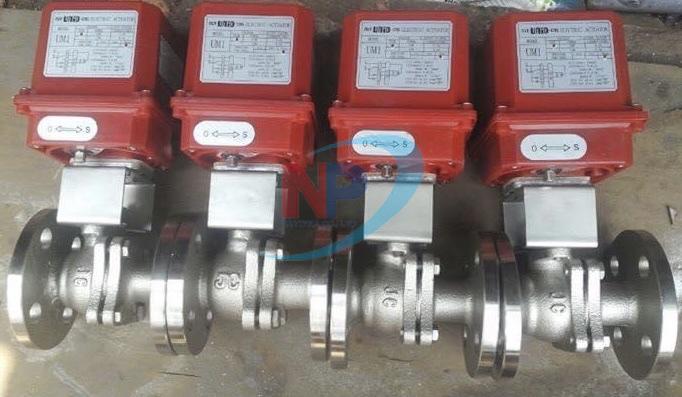 Van Bi Inox điều Khiển điện Unid