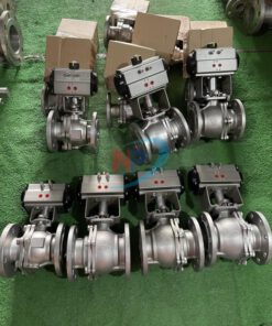 Van Bi Inox điều Khiển Khí Nén Joeun