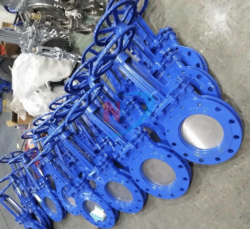 Van Dao Thân Thép Lá Inox