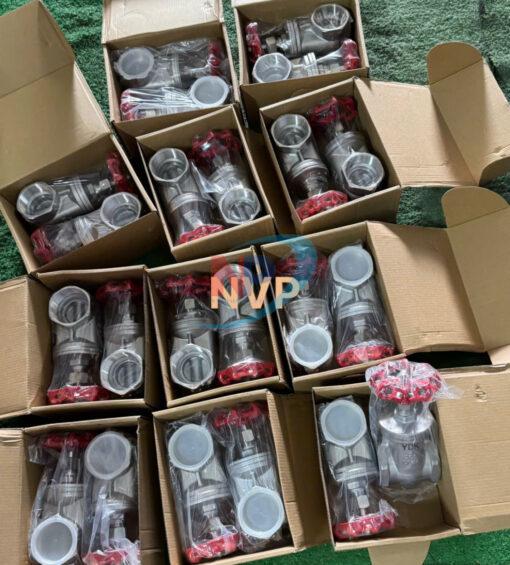 Van cổng inox nối ren YDK