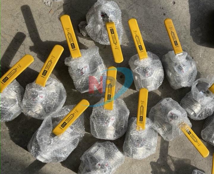 Van Bi 3 Ngả Inox Nối Ren Ydk