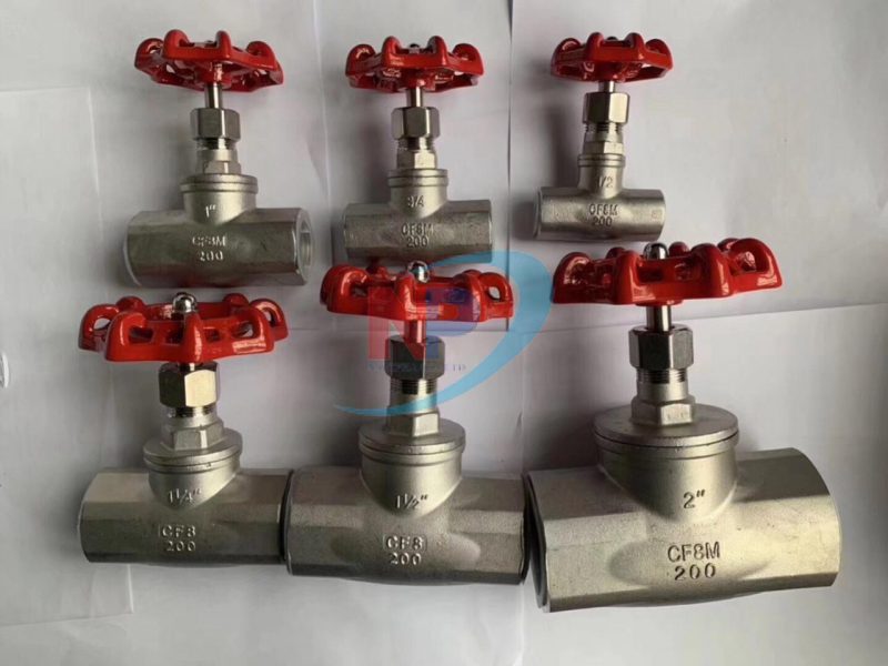 Van Cầu Hơi Inox Nối Ren Emico