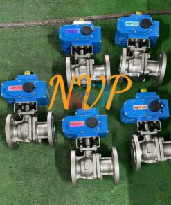 Van bi inox điều khiển điện KST