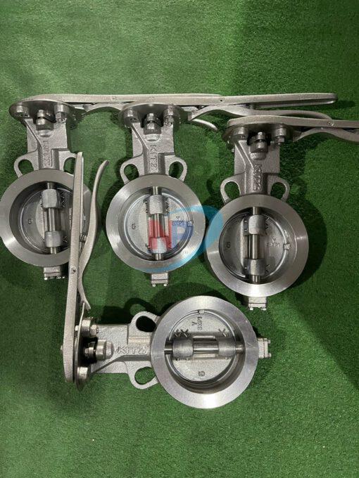 Van bướm tay gạt inox KITZ