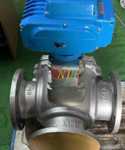 Van bi 3 ngả inox điều khiển điện KITZ