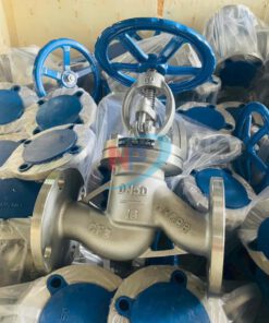 Van cầu hơi chữ ngã inox YDK